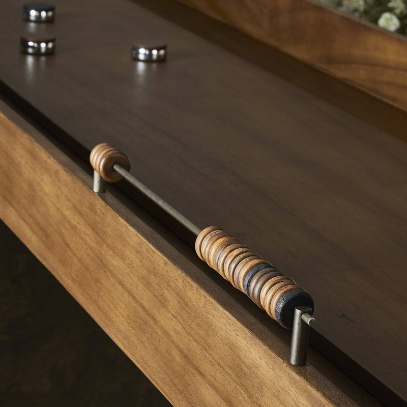 Shuffleboard Table - Natural Brown Guanacaste