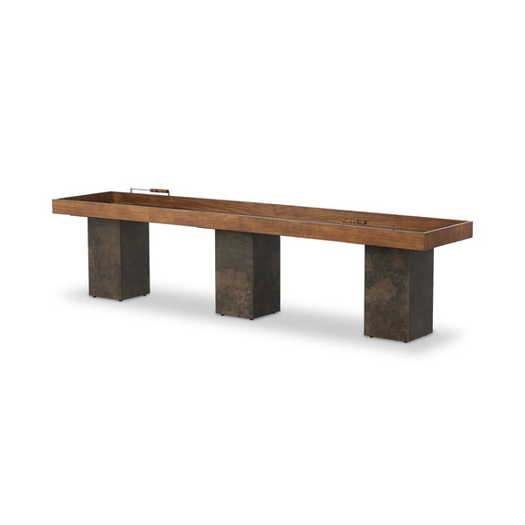 Shuffleboard Table - Natural Brown Guanacaste