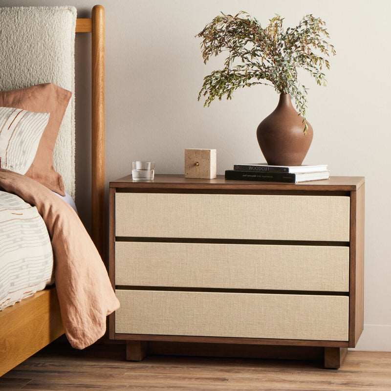 Grove Nightstand - Russet Mahogany Veneer