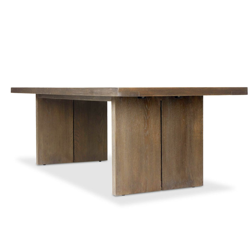 Warby Dining Table - Worn Oak