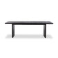 Warby Dining Table - Worn Black Oak