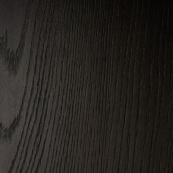 Warby Dining Table - Worn Black Oak