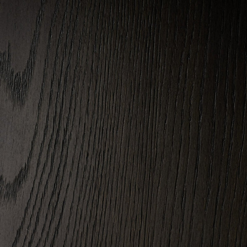 Warby Dining Table - Worn Black Oak