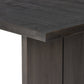 Warby Dining Table - Worn Black Oak