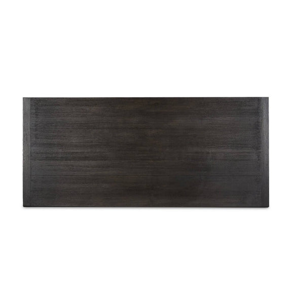 Warby Dining Table - Worn Black Oak