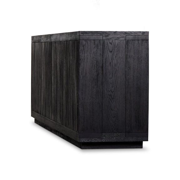 Warby Sideboard - Worn Black Veneer