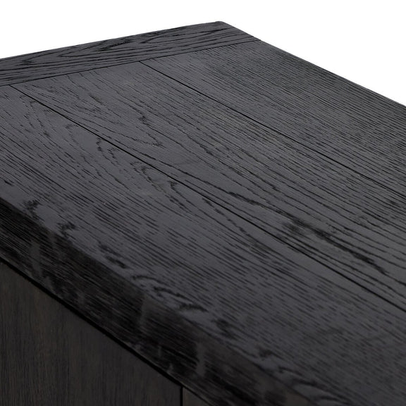 Warby Sideboard - Worn Black Veneer