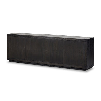 Warby Sideboard - Worn Black Veneer