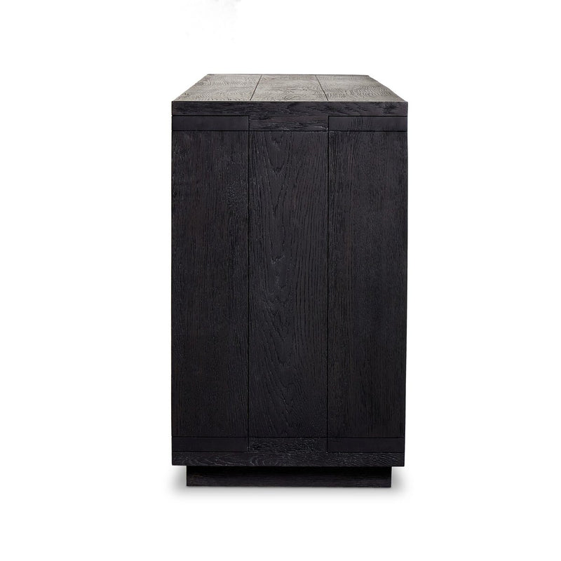 Warby Sideboard - Worn Black Veneer