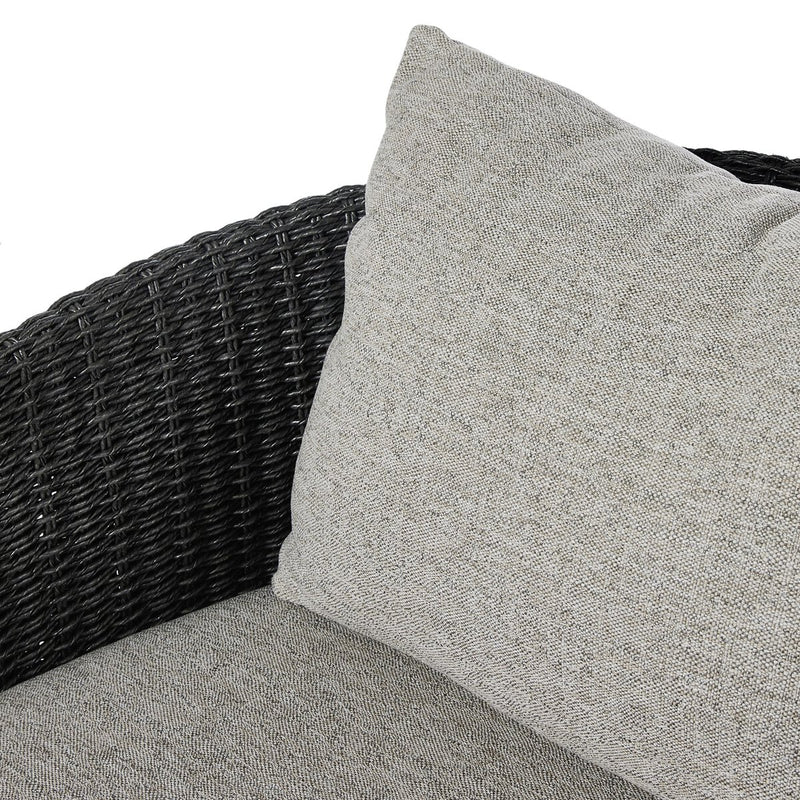 Maven Outdoor Swivel Chair - Faux Black Hyacinth