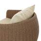 Maven Outdoor Swivel Chair - Faux Dark Hyacinth