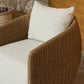 Maven Outdoor Swivel Chair - Faux Dark Hyacinth