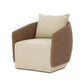 Maven Outdoor Swivel Chair - Faux Dark Hyacinth