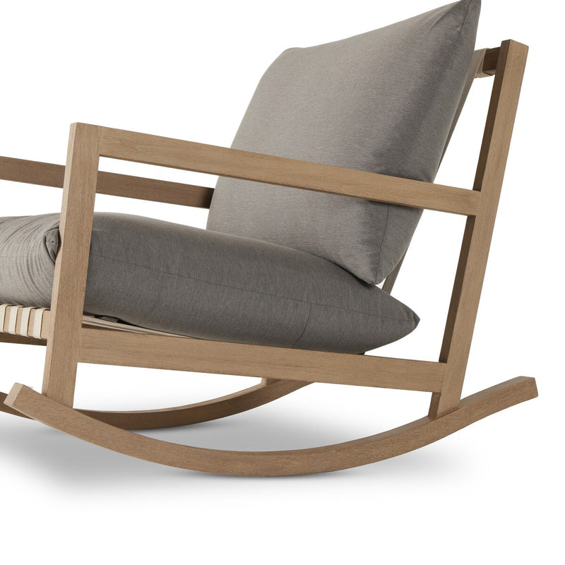 Aiken Outdoor Rocking Chair - Charcoal