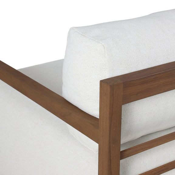 Stroud Outdoor Swivel Chair - Stained Toasted Brown-fsc