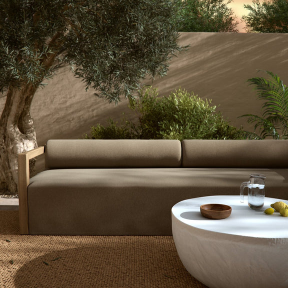Laskin Outdoor Sofa - Alessi Fawn