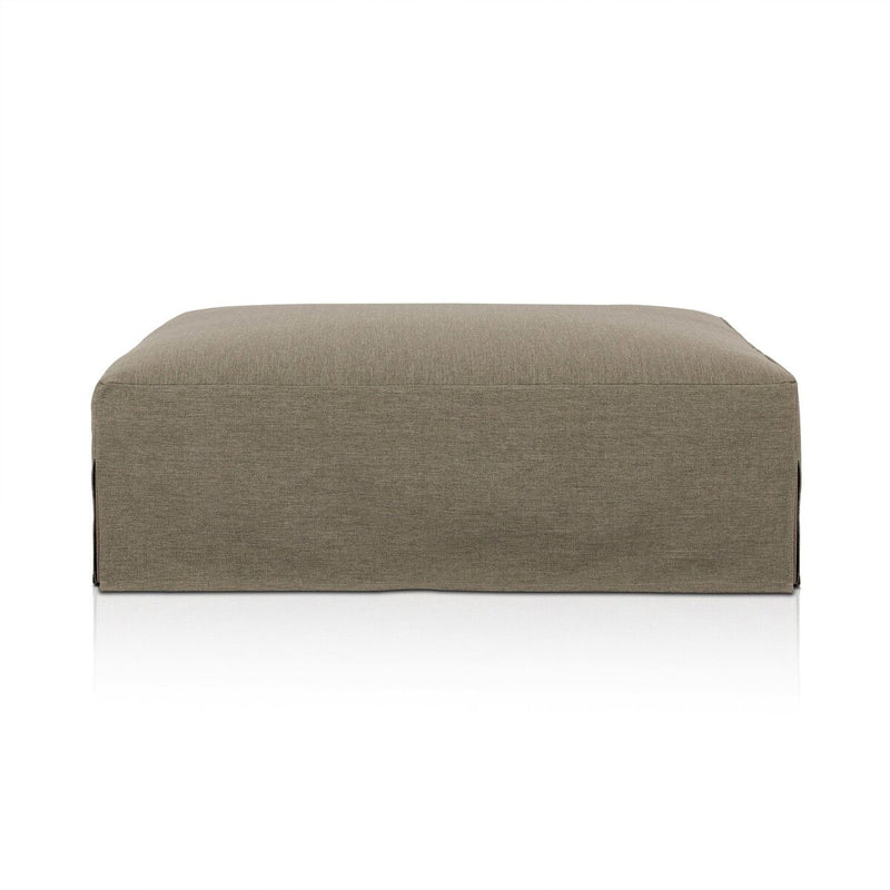 Laskin Outdoor Ottoman - Alessi Fawn