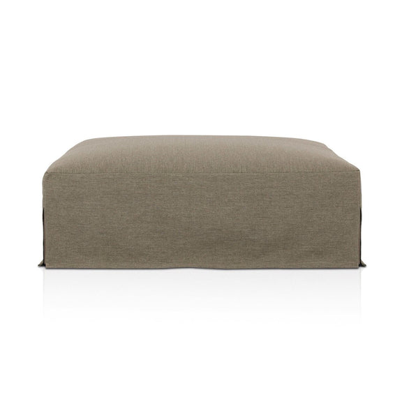 Laskin Outdoor Ottoman - Alessi Fawn