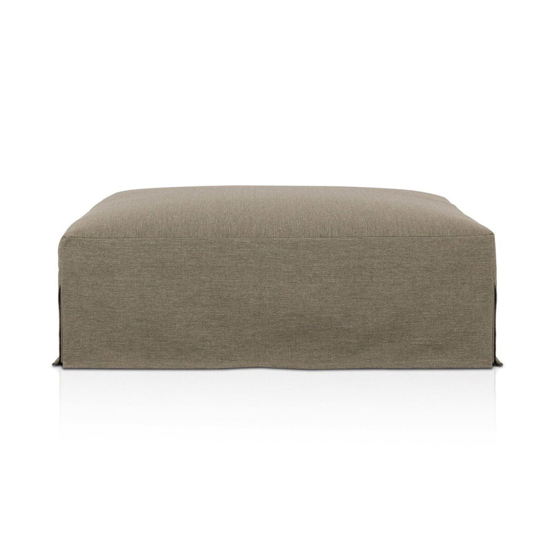 Laskin Outdoor Ottoman - Alessi Fawn