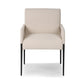 Brickel Dining Armchair - Fiqa Boucle Light Taupe