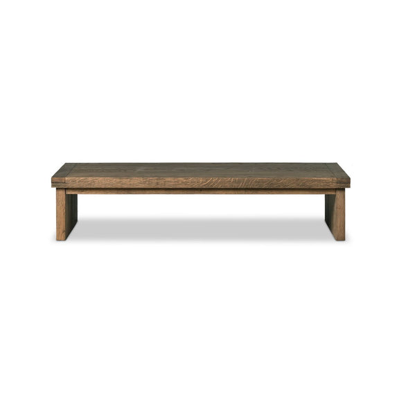 Warby Coffee Table - Worn Oak Veneer