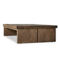 Warby Coffee Table - Worn Oak Veneer