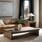 Warby Coffee Table - Worn Oak Veneer