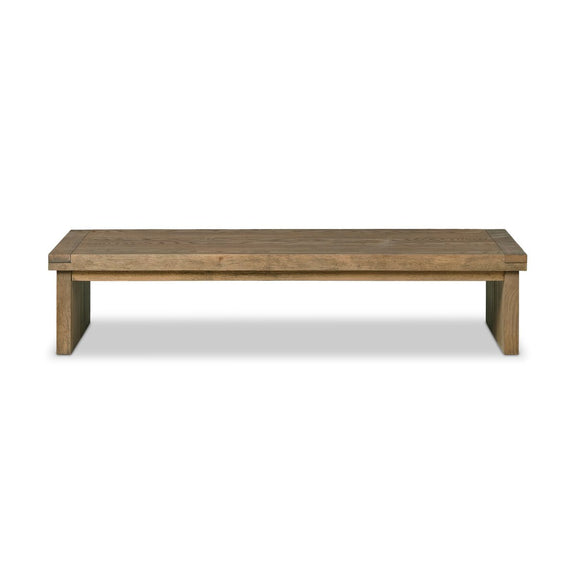 Warby Coffee Table - Worn Oak Veneer