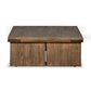 Warby Coffee Table - Worn Oak Veneer