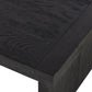 Warby Coffee Table - Worn Black Veneer