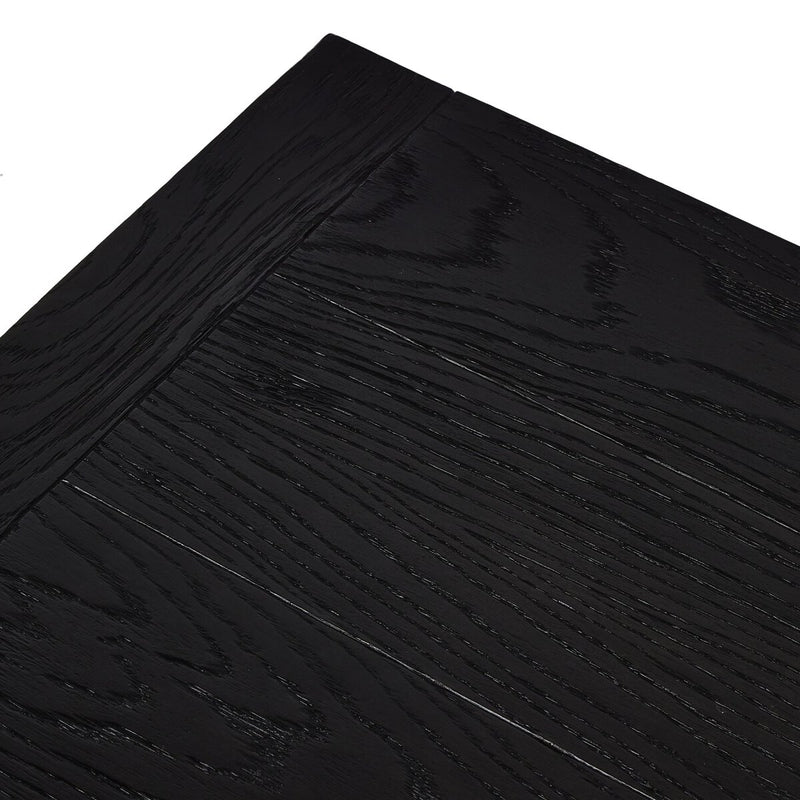 Warby Coffee Table - Worn Black Veneer
