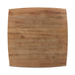 Brinton Square Coffee Table - Rustic Oak Veneer
