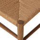 Ladder Back Outdoor Dining Chair - Stained Toasted Brown
