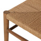 Ladder Back Outdoor Dining Chair - Stained Toasted Brown