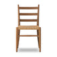 Ladder Back Outdoor Dining Chair - Stained Toasted Brown