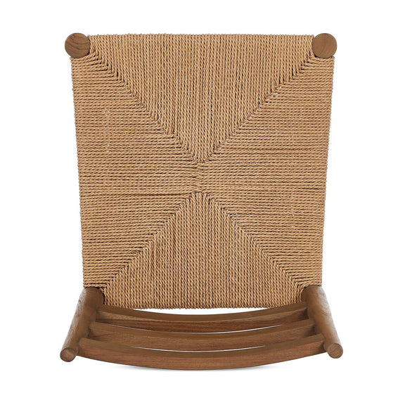 Ladder Back Outdoor Dining Chair - Stained Toasted Brown