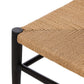 Ladder Back Outdoor Dining Chair - Aged Ebony Teak