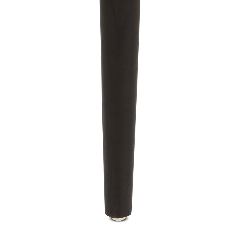 Ladder Back Outdoor Dining Chair - Aged Ebony Teak