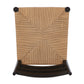 Ladder Back Outdoor Dining Chair - Aged Ebony Teak