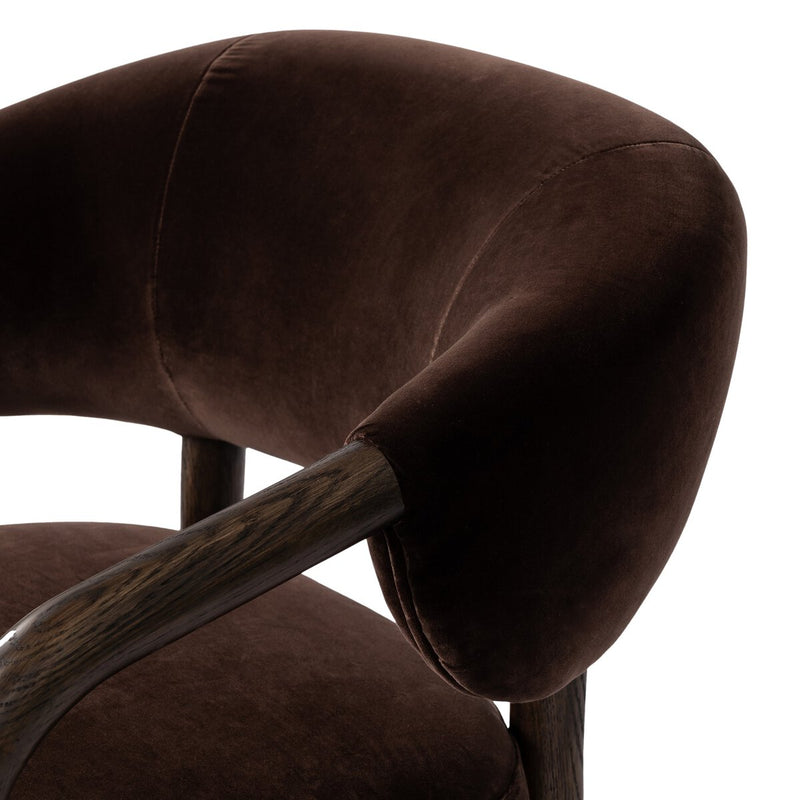Brodie Chair - Surrey Cocoa