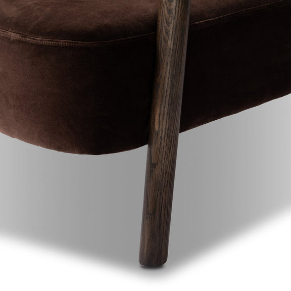 Brodie Chair - Surrey Cocoa