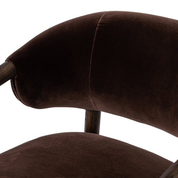 Brodie Chair - Surrey Cocoa