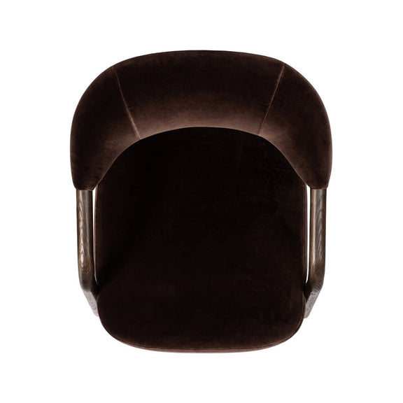 Brodie Chair - Surrey Cocoa