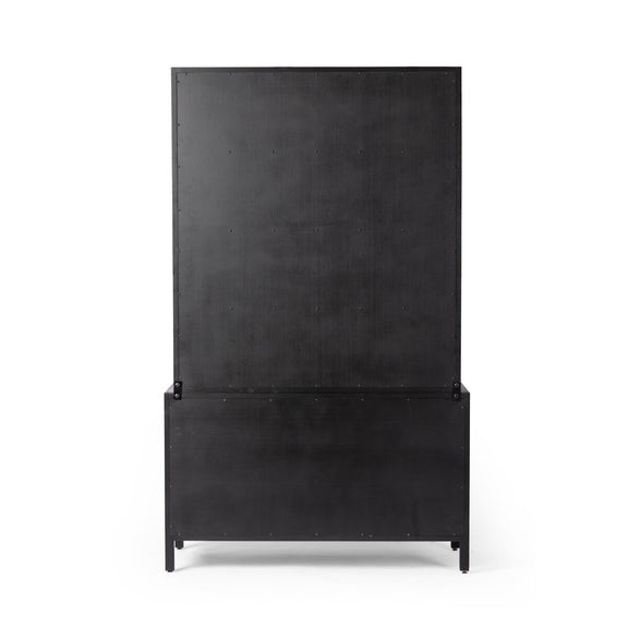 Hopkins Bookcase - Brushed Ebony Oak