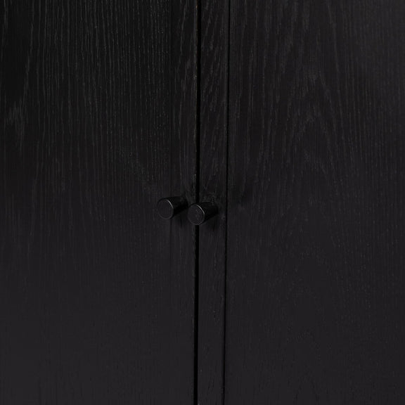 Hopkins Bookcase - Brushed Ebony Oak