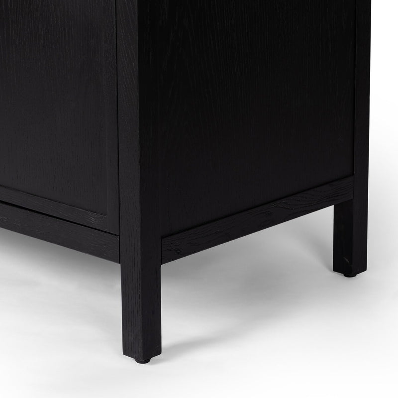 Hopkins Bookcase - Brushed Ebony Oak