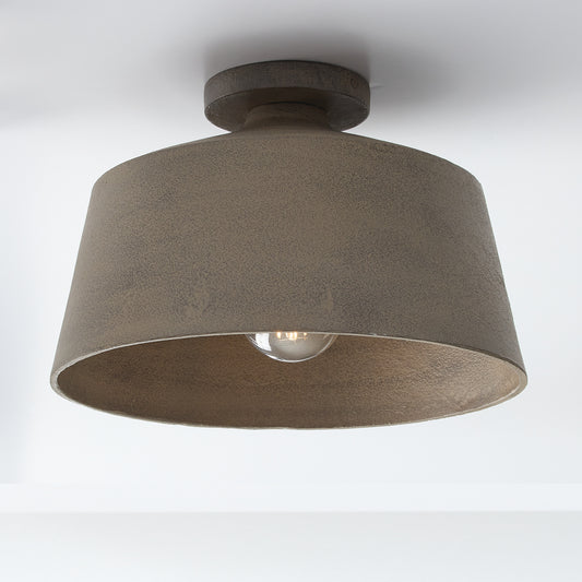 Quarry Semi Flush Mount
