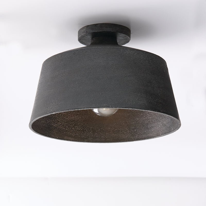 Quarry Semi Flush Mount