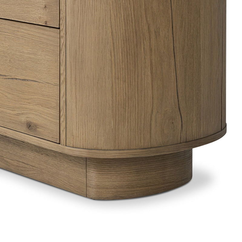 Paden Nightstand - Worn Oak