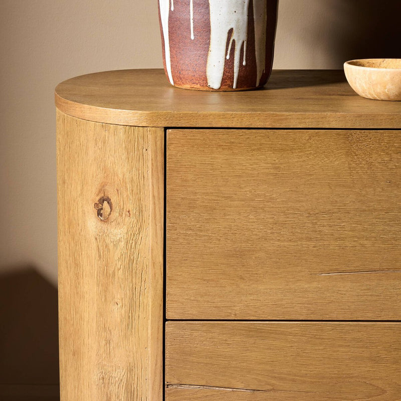 Paden Nightstand - Worn Oak